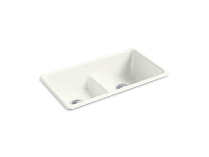 Kohler - Iron/Tones Smart Divide 33 Inch Top/Undermount Double-Bowl Kitchen Sink