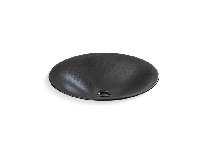 Kohler - Shagreen 17-1/2 Inch Round Drop-In Bathroom Sink, No Overflow