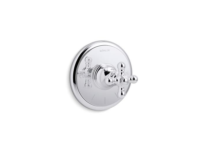 Kohler - Artifacts Thermostatic Valve Trim, Cross Handle