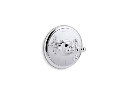 Kohler - Artifacts Thermostatic Valve Trim, Cross Handle