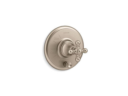 Kohler - Artifactsrite-Temp Valve Trim With Diverter,Cross
