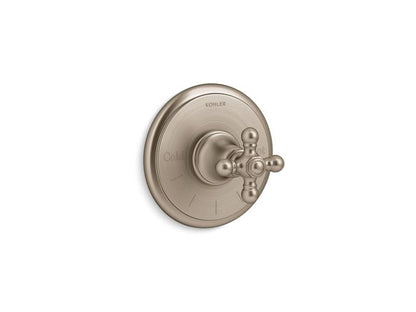 Kohler - Artifacts Thermostatic Valve Trim, Cross Handle