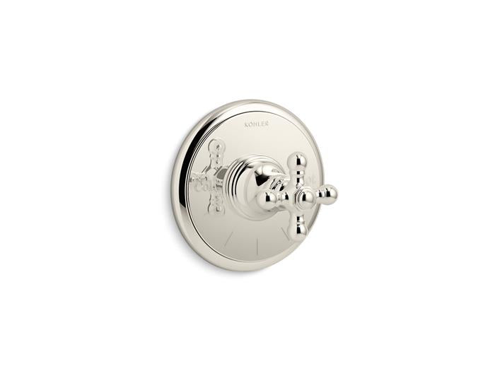 Kohler - Artifacts Thermostatic Valve Trim, Cross Handle