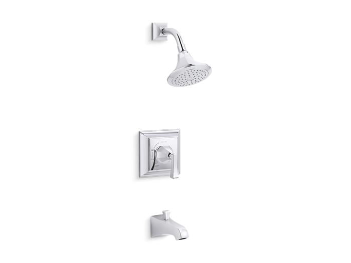 Kohler - Memoirs Stately Rite-Temp Bath And Shower Trim Kit, 2.5 Gpm