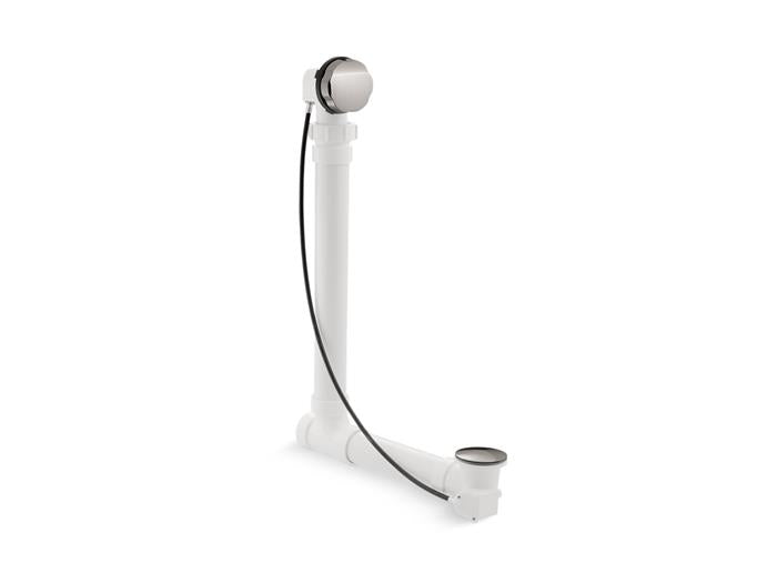 Kohler - Clearflo Cable Bath Drain With Pvc Pipe
