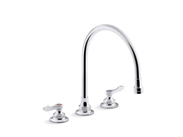 Kohler - Triton Bowe 1.5 Gpm Kitchen Sink Faucet With 9-5/16 Inch Gooseneck Spout, Aerated Flow And Lever Handles