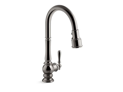 Kohler - Artifacts Pull-Down Kitchen Sink Faucet With Three-Function Sprayhead