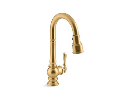 Kohler - Artifacts Pull-Down Kitchen Sink Faucet With Three-Function Sprayhead