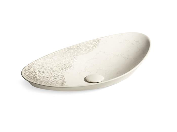 Kohler - Kensho 28 Inch Oval Vessel Bathroom Sink, No Overflow