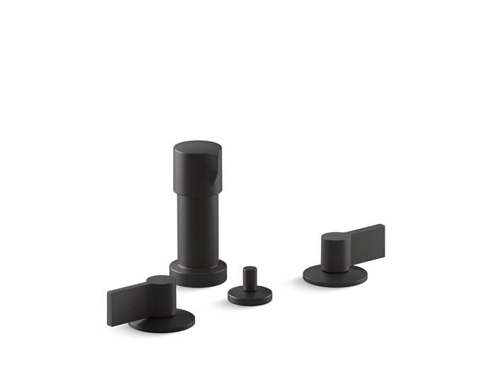 Kohler - Components Widespread Bidet Faucet With Lever Handles