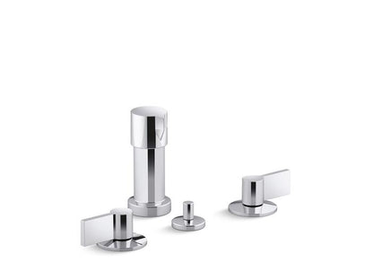 Kohler - Components Widespread Bidet Faucet With Lever Handles