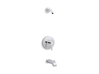 Kohler - Pitch Rite-Temp Bath And Shower Trim Kit, Without Showerhead