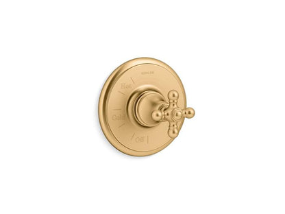 Kohler - Artifacts Rite-Temp Valve Trim With Cross Handle