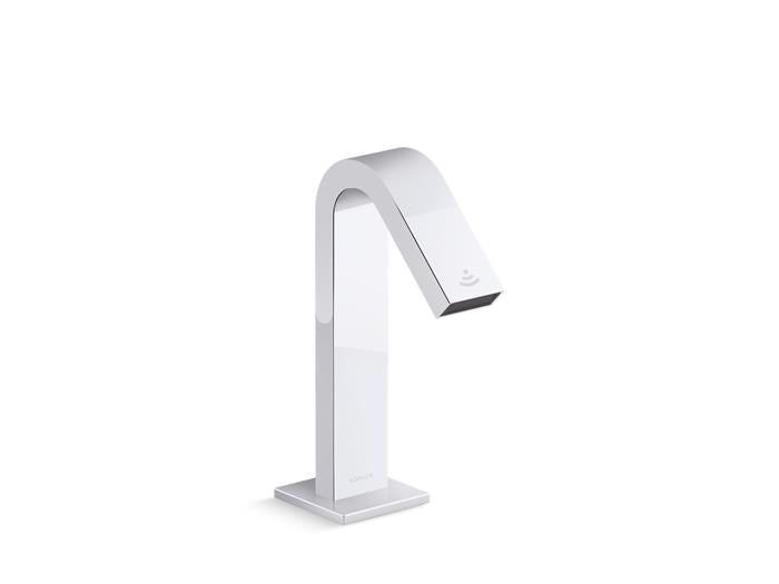 Kohler - Loure Touchless Faucet With Kinesis Sensor Technology And Temperature Mixer, Hybrid-Powered