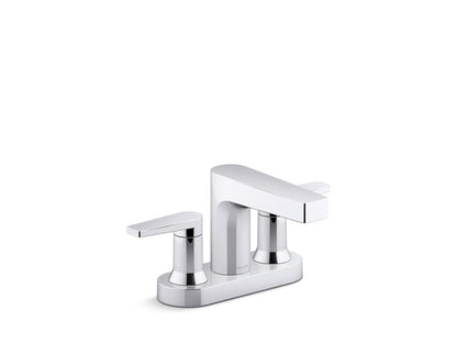 Kohler - Taut Centerset Bathroom Sink Faucet, 1.2 Gpm