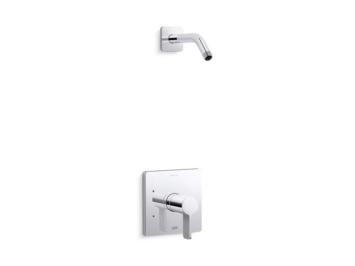 Kohler - Parallel Shower Trim, Less Showerhead