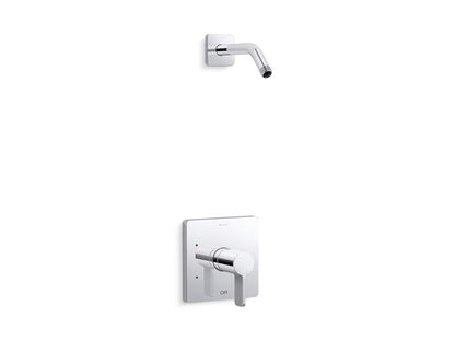 Kohler - Parallel Shower Trim, Less Showerhead