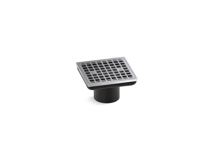 Kohler - Square Brass Tile-In Shower Drain (Drain Body Not Included)