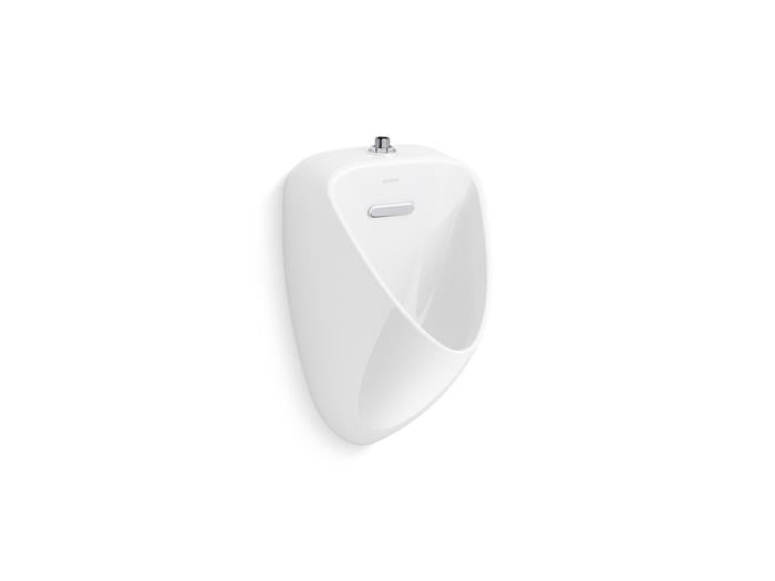 Kohler - Tend Contemporary Washout Urinal With Top Spud - Black Black