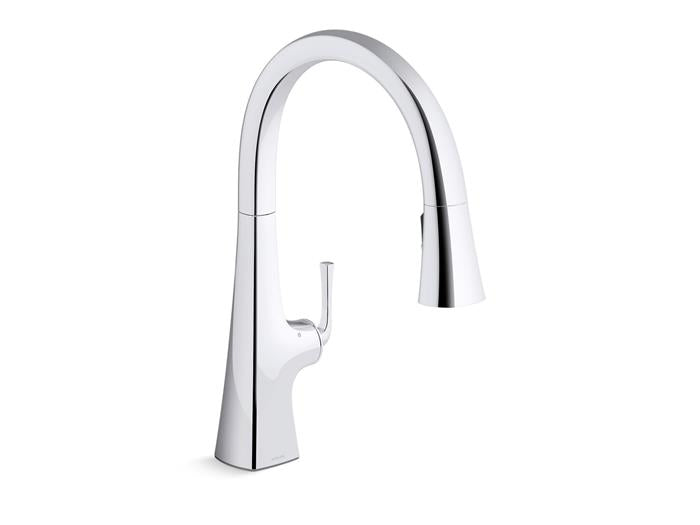 Kohler - Graze Touchless Pull-Down Kitchen Faucet With Kohler Konnect