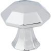 Jeffrey Alexander - 1-1/4 Inch Overall Length Octagonal Wheeler Cabinet Knob