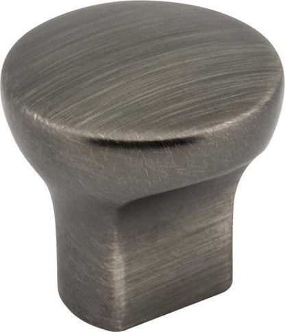 Elements - 1 Inch Diameter Round Brenton Cabinet Knob