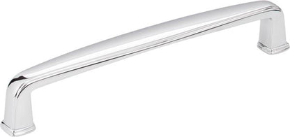 Jeffrey Alexander - 128 mm Center-to-Center Lightly Square Milan 1 Cabinet Pull