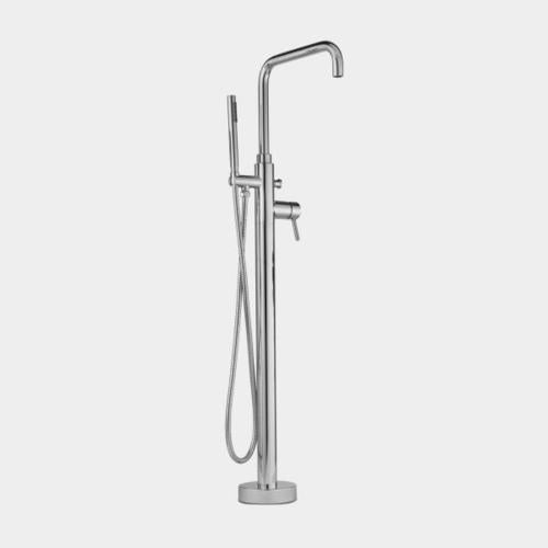Sigma - 4400 Single-Hole Contemporary Floormount Tub Filler Trim Only