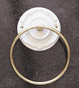 Herbeau - Charleston 6-inch Towel Ring in Any XX Handpainted Pattern