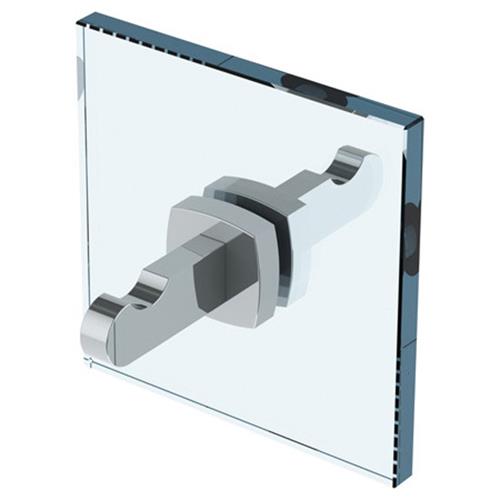 Watermark - H-Line double shower door knob/ glass mount hook
