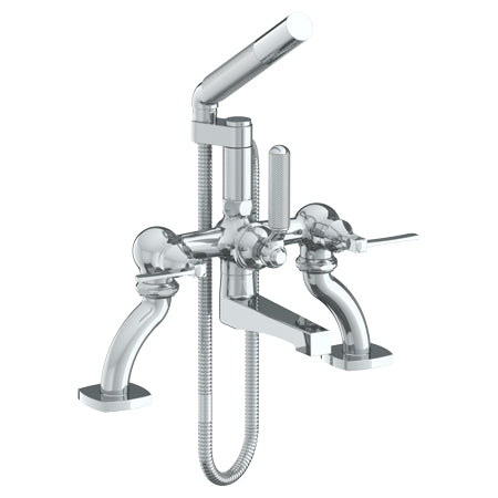 Watermark - H-Line Deck Mounted Exposed Bath Set With Hand Shower