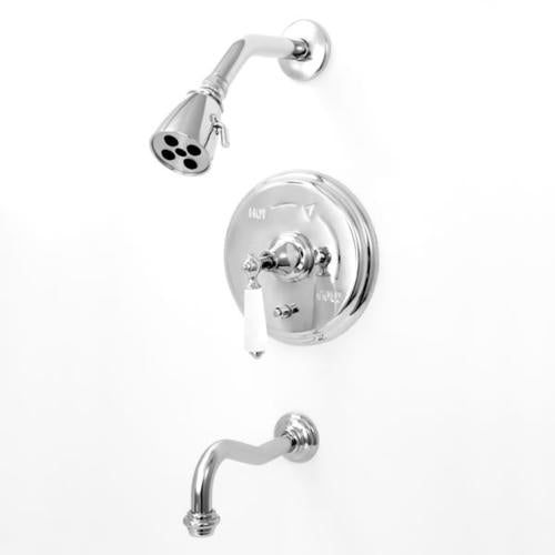 Sigma - 350 Orleans Pressure Balanced Tub & Shower Set; Trim Only