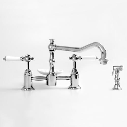 Sigma - Pillar Style Kitchen Faucet W/Handspray W/Waldorf