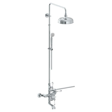 Watermark - Paris Wall Mounted Exposed Thermostatic Tub/ Shower With Hand Shower Set