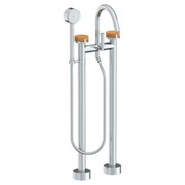 Watermark - Elements Floor Standing Bath set with Volume Hand Shower