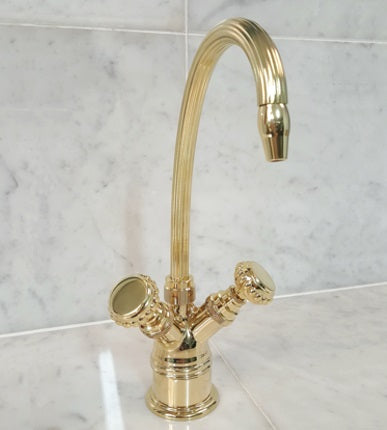 Herbeau - Pompadour Verseuse Deck Mounted Mixer – PlumbTile