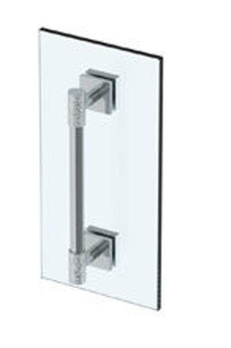 Watermark - Sense 12 Inch shower door pull/ glass mount towel bar