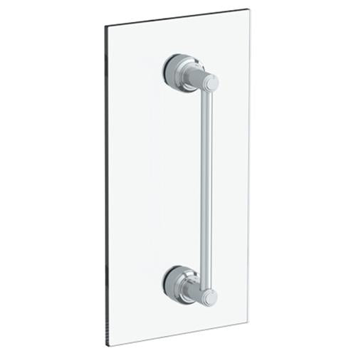 Watermark - Transitional 6 Inch shower door pull/ glass mount towel bar