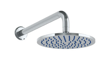 Watermark - Transitional Wall Mounted Shower Head, 8 Inch dia, with 14 Inch Arm and Flange