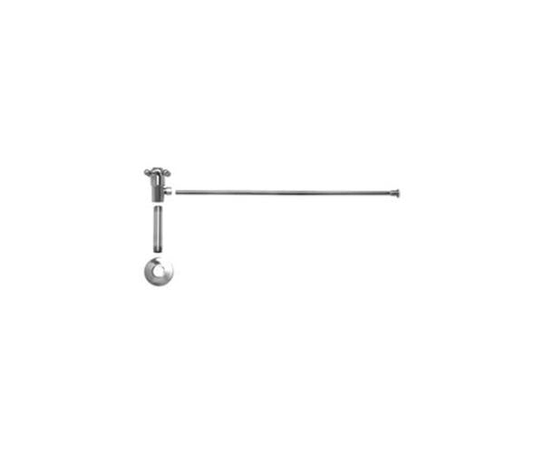 Mountain Plumbing - Toilet Supply Kit - Brass Cross Handle, Angle, Flat Head Riser