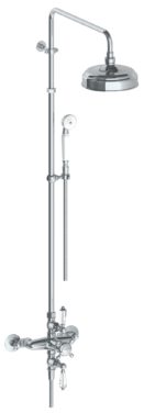 Watermark - Stratford Wall Mounted Exposed Thermostatic Shower With Hand Shower Set