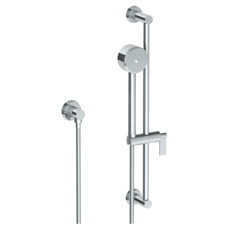 Watermark - Blue Positioning Bar Shower Kit With Volume Hand Shower And 69 Inch Hose
