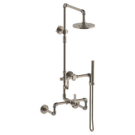 Watermark - Elan Vital Wall Mounted Exposed Thermostatic Shower With Hand Shower Set
