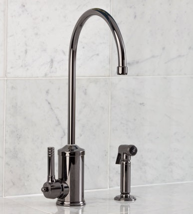 Herbeau - Lille Single Lever Kitchen Mixer with Handspray and Ceramic Cartridge