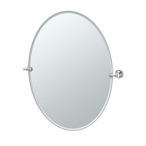 Gatco - Tavern 32 Inch H Frameless Oval Mirror