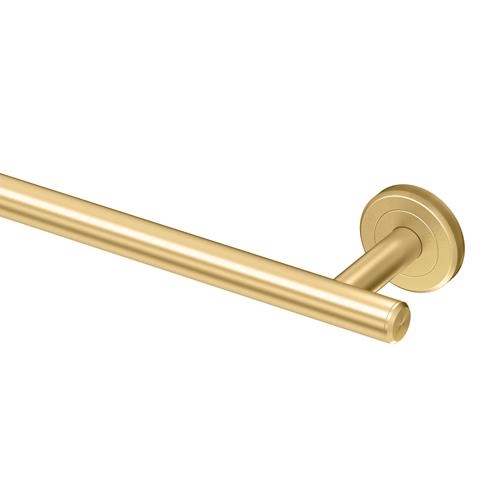 Gatco - Latitude2 18 Inch Towel Bar, Brushed Brass