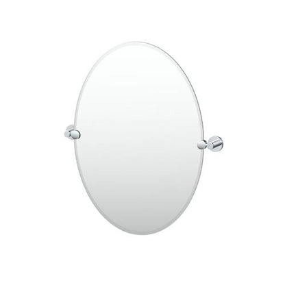 Gatco - Reveal 26.5 Inch H Frameless Oval Mirror