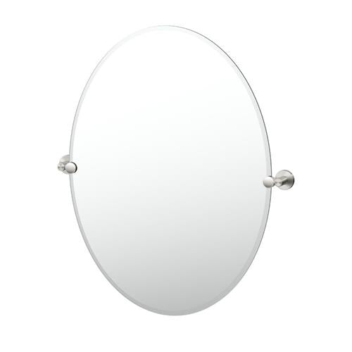 Gatco - Reveal 32 Inch H Frameless Oval Mirror