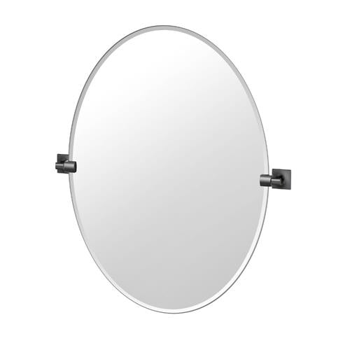 Gatco - Waterline 32 Inch H Frameless Oval Mirror