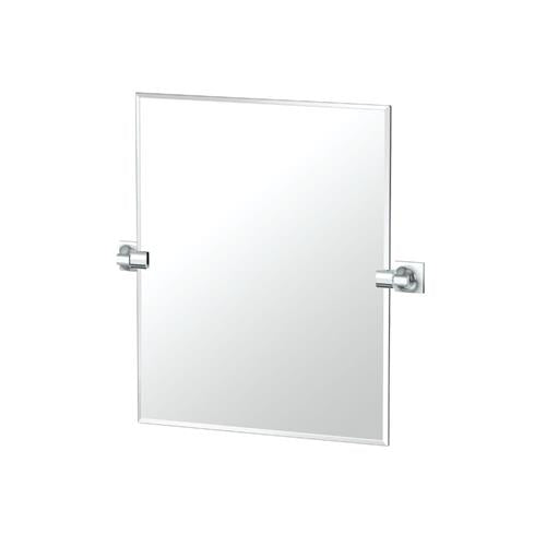 Gatco - Waterline 24 Inch H Frameless Rectangle Mirror